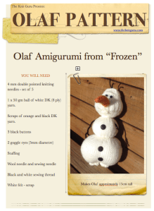 Downloadable PDF pattern