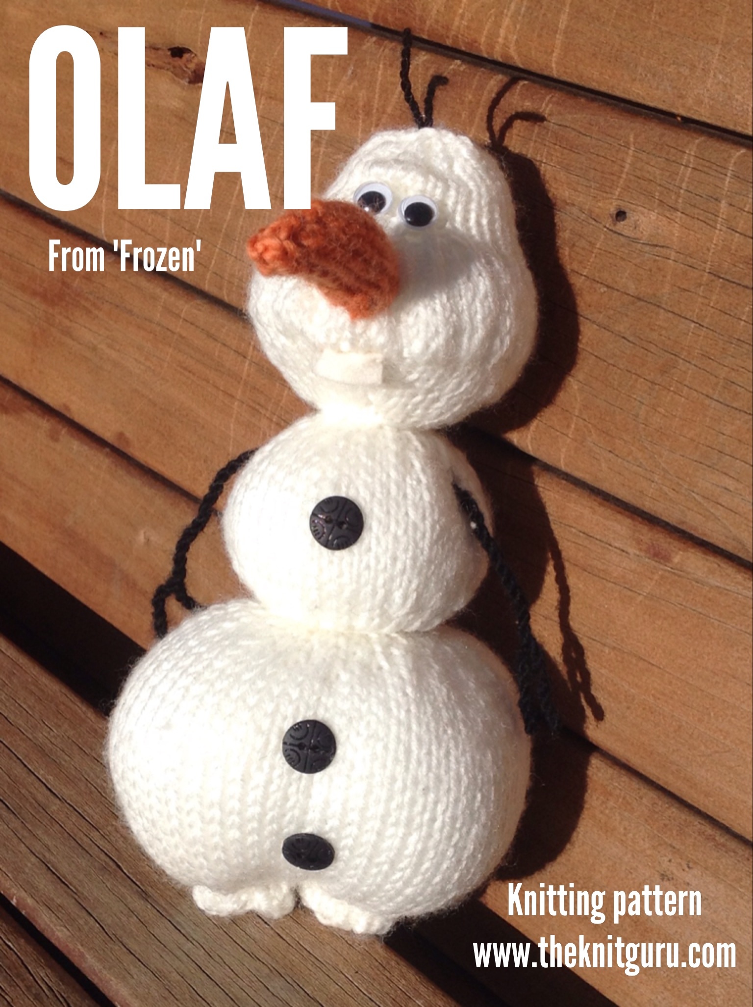 Olaf from “Frozen” – Knitting Pattern