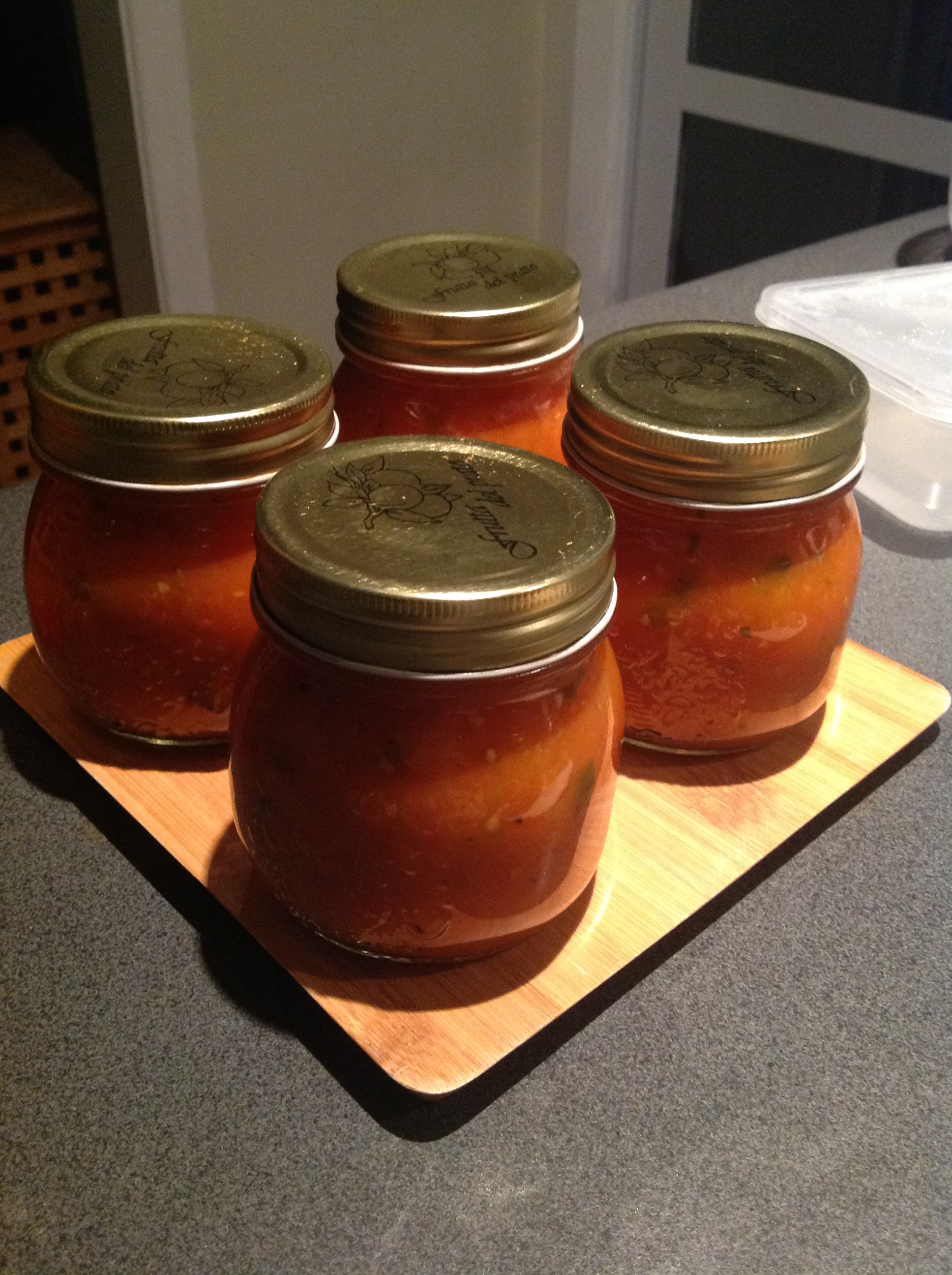 Too many tomatoes.