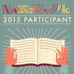 Again I am writing in Nanowrimo this November