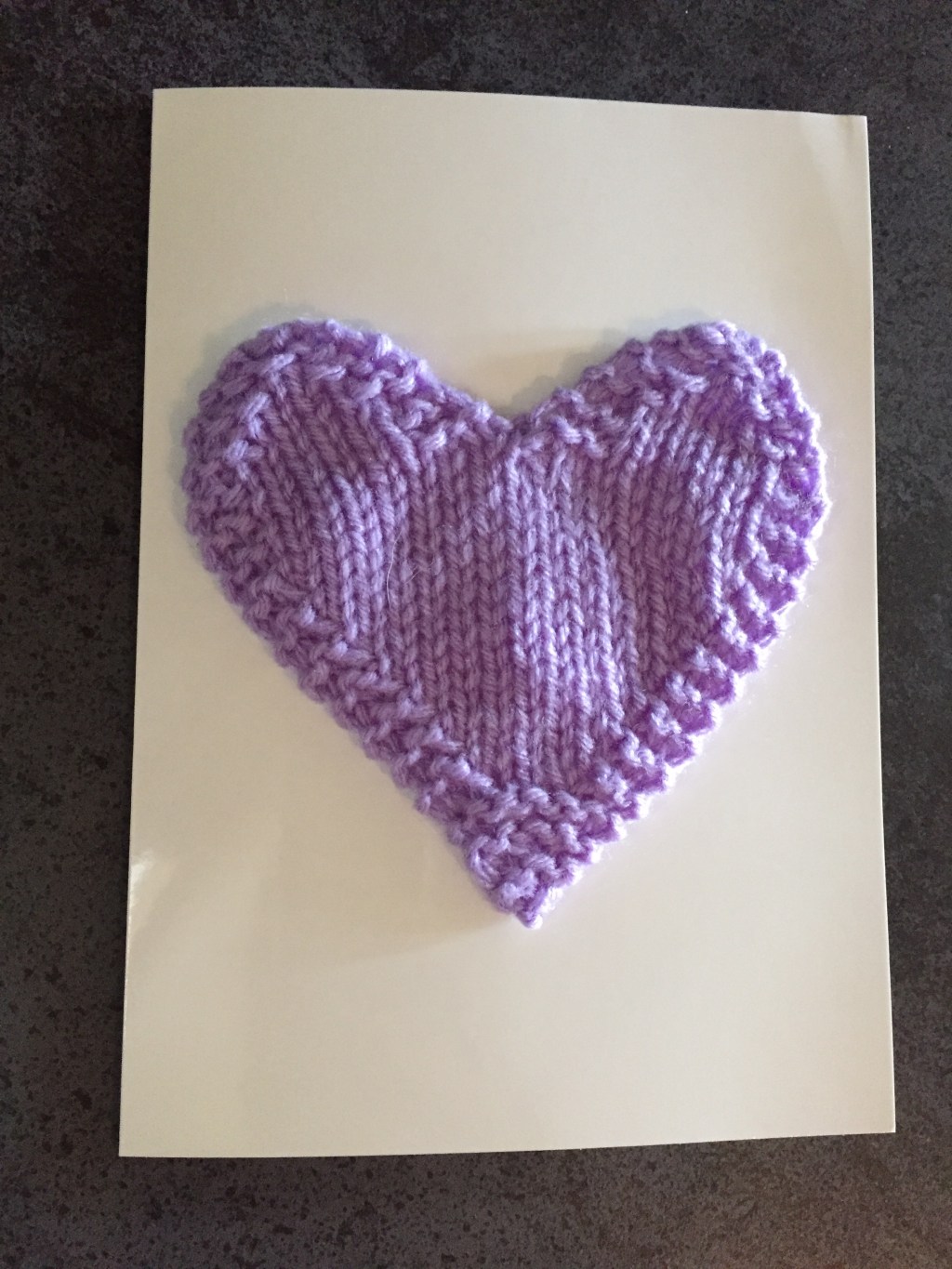 Valentine Heart – Flat Knitting&nbsp;Pattern
