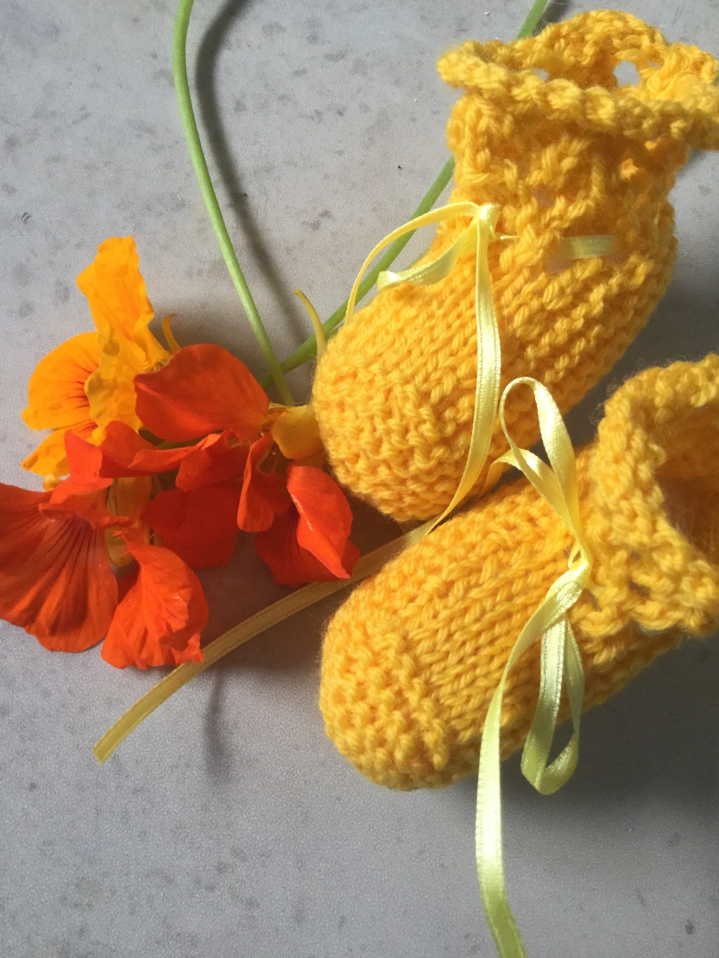 Springtime Baby Booties