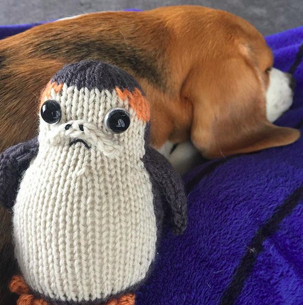 So exciting! My Porg is DONE!