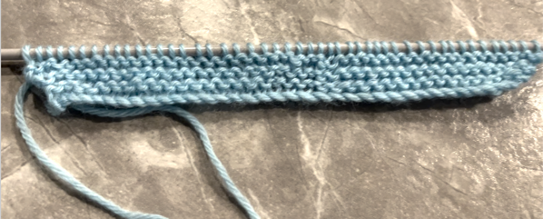 The bottom of the bootie